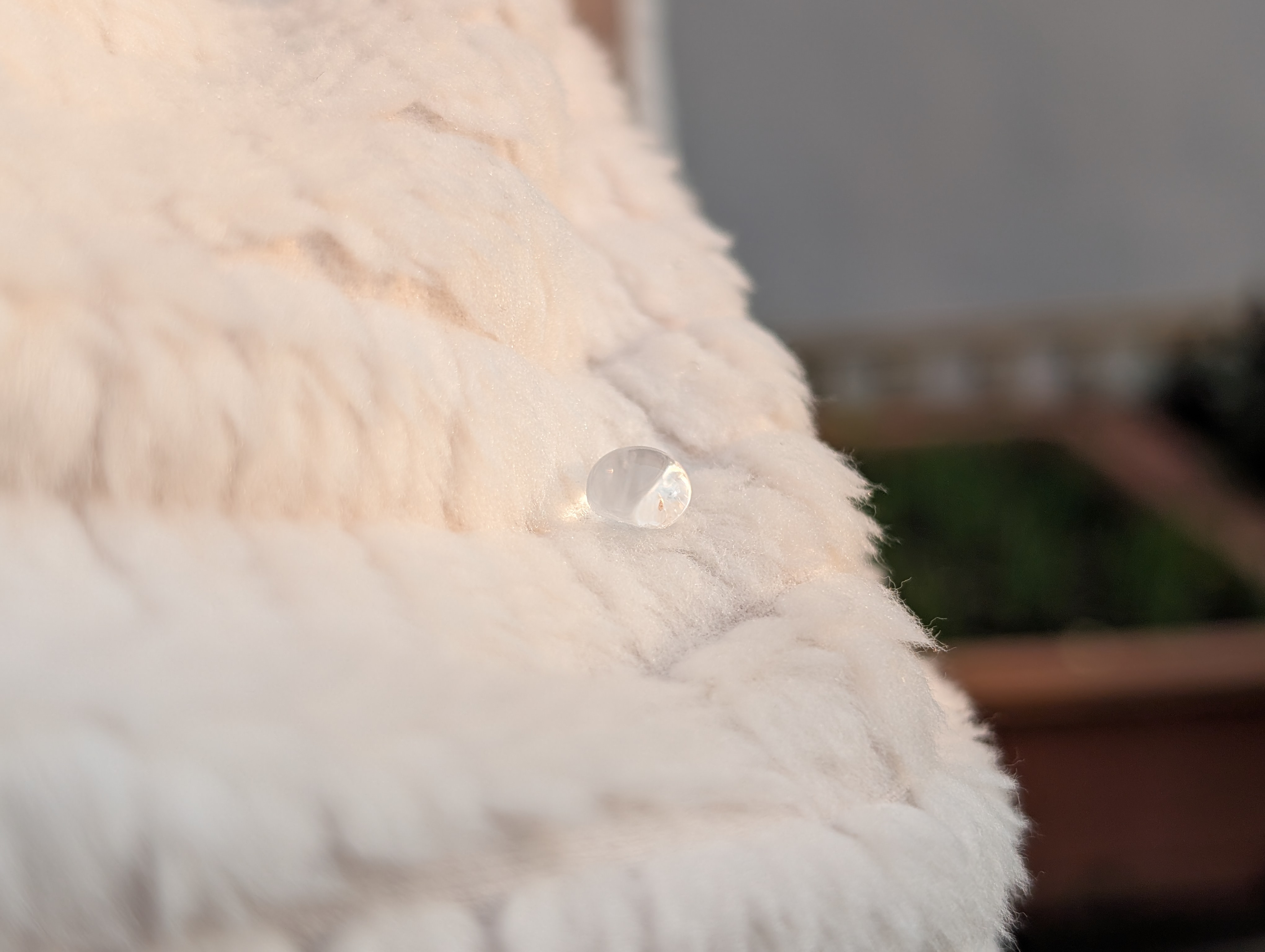 DWR water repellency finish